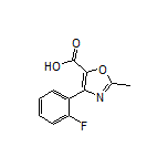4-(2-Fluorophenyl)-2-methyloxazole-5-carboxylic Acid