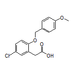 2-[5-Chloro-2-[(4-methoxybenzyl)oxy]phenyl]acetic Acid