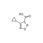 4-Cyclopropyl-1,2,5-oxadiazole-3-carboxylic Acid
