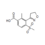 3-(4,5-Dihydro-3-isoxazolyl)-2-methyl-4-(methylsulfonyl)benzoic Acid