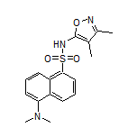 5-(Dimethylamino)-N-(3,4-dimethyl-5-isoxazolyl)naphthalene-1-sulfonamide