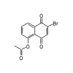 6-Bromo-5,8-dioxo-5,8-dihydro-1-naphthyl Acetate