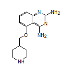 5-(Piperidin-4-ylmethoxy)quinazoline-2,4-diamine