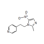 4-[2-(2-Methyl-5-nitro-1-imidazolyl)ethyl]pyridine