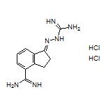 (E)-2-(4-Carbamimidoyl-2,3-dihydro-1H-inden-1-ylidene)hydrazinecarboximidamide Dihydrochloride