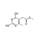 Methyl 2-(4-Hydroxy-2-mercapto-6-methylpyrimidin-5-yl)acetate