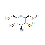 (2R,3S,4R,5R,6S)-2-(Hydroxymethyl)-6-(nitromethyl)tetrahydro-2H-pyran-3,4,5-triol