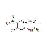 6-Chloro-2,2-dimethyl-7-nitro-2H-benzo[b][1,4]oxazin-3(4H)-one