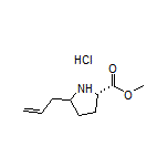Methyl (2S)-5-Allylpyrrolidine-2-carboxylate Hydrochloride