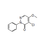 4-Chloro-5-methoxy-2-phenylpyridazin-3(2H)-one