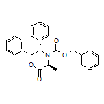 (3S,5S,6R)-4-Cbz-3-methyl-5,6-diphenylmorpholin-2-one