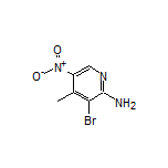 3-Bromo-4-methyl-5-nitropyridin-2-amine
