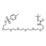 20-(Boc-amino)-3,6,9,12,15,18-hexaoxaicosyl Tosylate