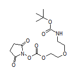 2-[2-(Boc-amino)ethoxy]ethyl (2,5-Dioxopyrrolidin-1-yl) Carbonate