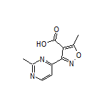 5-Methyl-3-(2-methyl-4-pyrimidinyl)isoxazole-4-carboxylic Acid