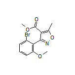 Methyl 3-(2-Bromo-6-methoxyphenyl)-5-methylisoxazole-4-carboxylate