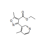 Ethyl 5-Methyl-3-(4-methyl-3-pyridyl)isoxazole-4-carboxylate