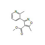 Methyl 5-Methyl-3-(2-methyl-3-pyridyl)isoxazole-4-carboxylate