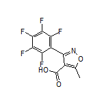 5-Methyl-3-(perfluorophenyl)isoxazole-4-carboxylic Acid