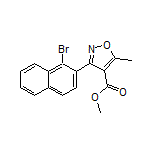 Methyl 3-(1-Bromo-2-naphthyl)-5-methylisoxazole-4-carboxylate