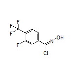 3-Fluoro-N-hydroxy-4-(trifluoromethyl)benzimidoyl Chloride