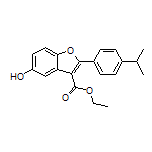 Ethyl 5-Hydroxy-2-(4-isopropylphenyl)benzofuran-3-carboxylate