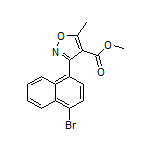 Methyl 3-(4-Bromo-1-naphthyl)-5-methylisoxazole-4-carboxylate