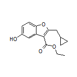 Ethyl 2-(Cyclopropylmethyl)-5-hydroxybenzofuran-3-carboxylate