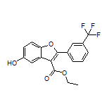Ethyl 5-Hydroxy-2-[3-(trifluoromethyl)phenyl]benzofuran-3-carboxylate