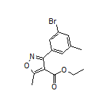 Ethyl 3-(3-Bromo-5-methylphenyl)-5-methylisoxazole-4-carboxylate