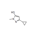 3-Cyclopropyl-1-methyl-1H-pyrazol-5-ol