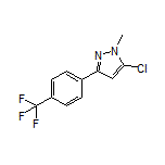 5-Chloro-1-methyl-3-[4-(trifluoromethyl)phenyl]-1H-pyrazole