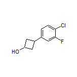 3-(4-Chloro-3-fluorophenyl)cyclobutanol