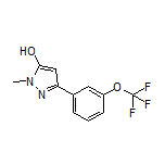 1-Methyl-3-[3-(trifluoromethoxy)phenyl]-1H-pyrazol-5-ol