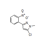 5-Chloro-1-methyl-3-(2-nitrophenyl)-1H-pyrazole