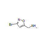 1-(3-Bromo-5-isoxazolyl)-N-methylmethanamine