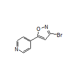 3-Bromo-5-(4-pyridyl)isoxazole