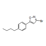 3-Bromo-5-(4-butylphenyl)isoxazole