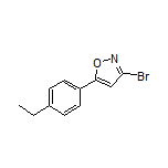 3-Bromo-5-(4-ethylphenyl)isoxazole