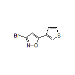 3-Bromo-5-(3-thienyl)isoxazole
