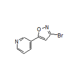 3-Bromo-5-(3-pyridyl)isoxazole