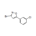 3-Bromo-5-(3-chlorophenyl)isoxazole