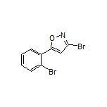 3-Bromo-5-(2-bromophenyl)isoxazole