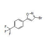 3-Bromo-5-[4-(trifluoromethyl)phenyl]isoxazole