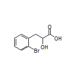 3-(2-Bromophenyl)-2-hydroxypropanoic Acid