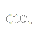 (S)-3-(3-Chlorobenzyl)piperazin-2-one