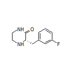 (S)-3-(3-Fluorobenzyl)piperazin-2-one