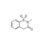 2-Methyl-2H-benzo[e][1,2]thiazin-3(4H)-one 1,1-Dioxide
