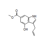 Methyl 3-Allyl-4-hydroxy-1H-indole-6-carboxylate