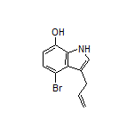 3-Allyl-4-bromo-1H-indol-7-ol